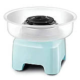 Апарат для цукрової вати Safmax 500 Вт машинки для солодкої вати блакитна, фото 5