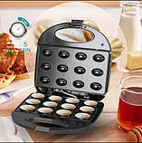 Електрична горішниця RAF R.246 750 Вт 12 половинок антипригарне покриття чорна, фото 4