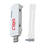 3G 4G LTE WiFi модем Bolt E8372h-153 Київстар, Vodafone, Lifecell з термінальними антенами, фото 2