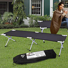 Розкладачка туристична Bestway 68065 190х64х62 см, до 102 кг, Чорний (LM)