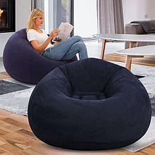 Надувне крісло-пуф Inflatable Sofa KR-11024,  110×110×85 см,  до 150 кг, Фіолетовий (AMN)
