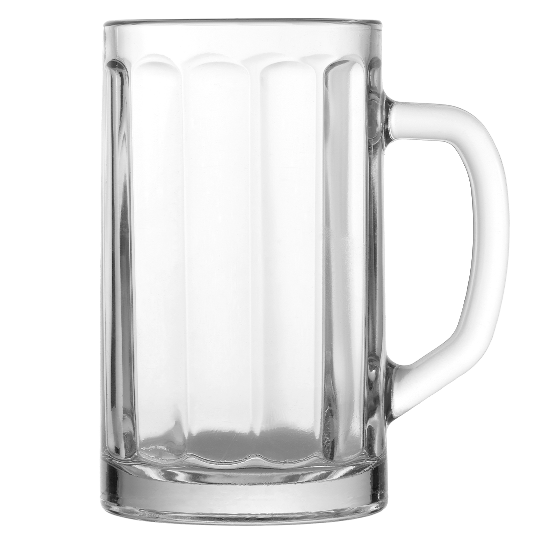 Кухоль для пива скло H 130 мм D 75 мм V 360 мл серія NICOL Uniglass FD-50801, фото 1