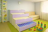 Чотириярусне ліжко DS-25 для дошкільних навчальних закладів, фото 9