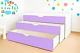Триярусне ліжко для дошкільних навчальних закладів DS-27, фото 7