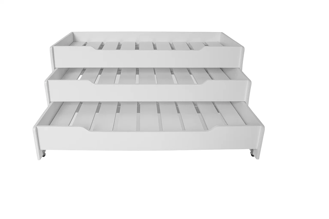 🛏️ Триярусне ліжко для дошкільних закладів (модель "Економ"), фото 1