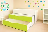 Ліжко 3-х ярусне для дошкільних навчальних закладів DS-24, фото 2