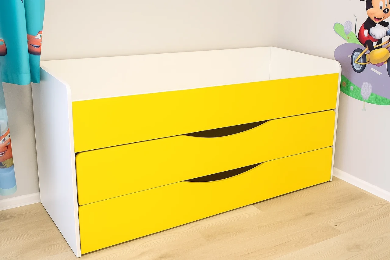 Ліжко 3-х ярусне для дошкільних навчальних закладів DS-26, фото 1