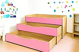 Ліжко 3-х ярусне для дошкільних навчальних закладів DS-26, фото 4