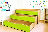Ліжко 3-х ярусне для дошкільних навчальних закладів DS-26, фото 7