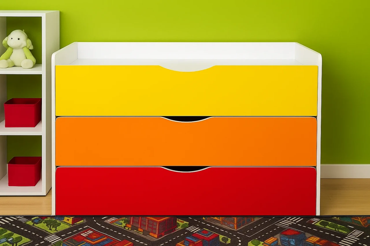 Триярусне ліжко для дошкільних навчальних закладів DS-27, фото 1