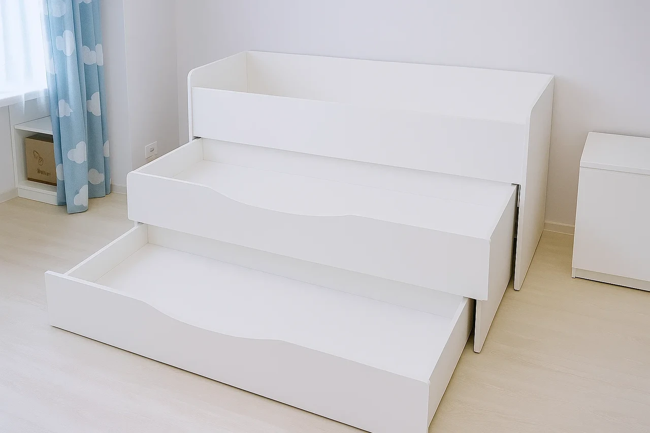 Ліжко 3-х ярусне для дошкільних навчальних закладів DS-26, фото 1