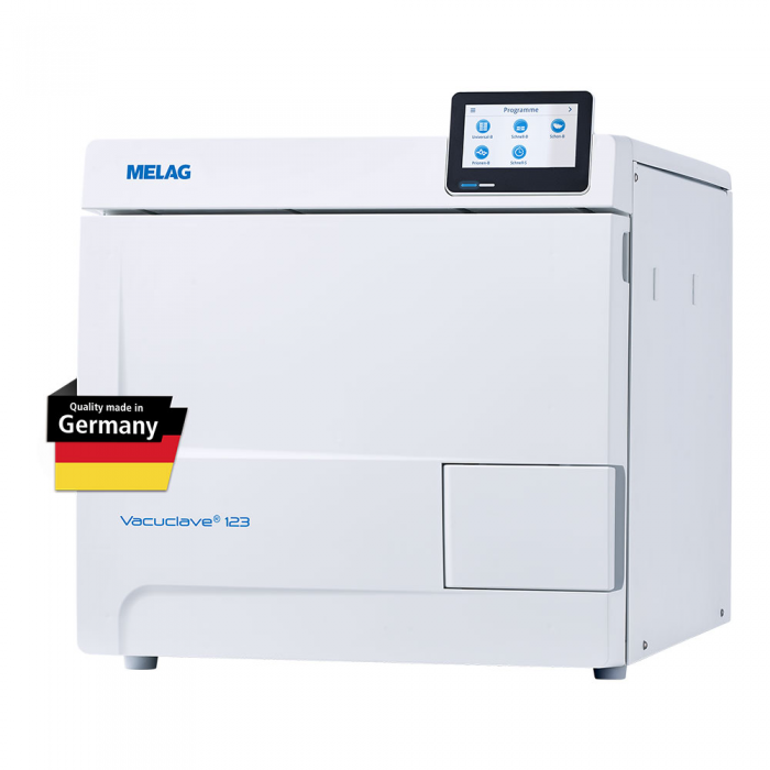 Стерилізатор паровий (автоклав) Vacuclave 123 (23 літра) «Клас В», автономний