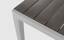 Стілець садовий пластиковий Keter Harmony, сіро-коричневий, фото 4