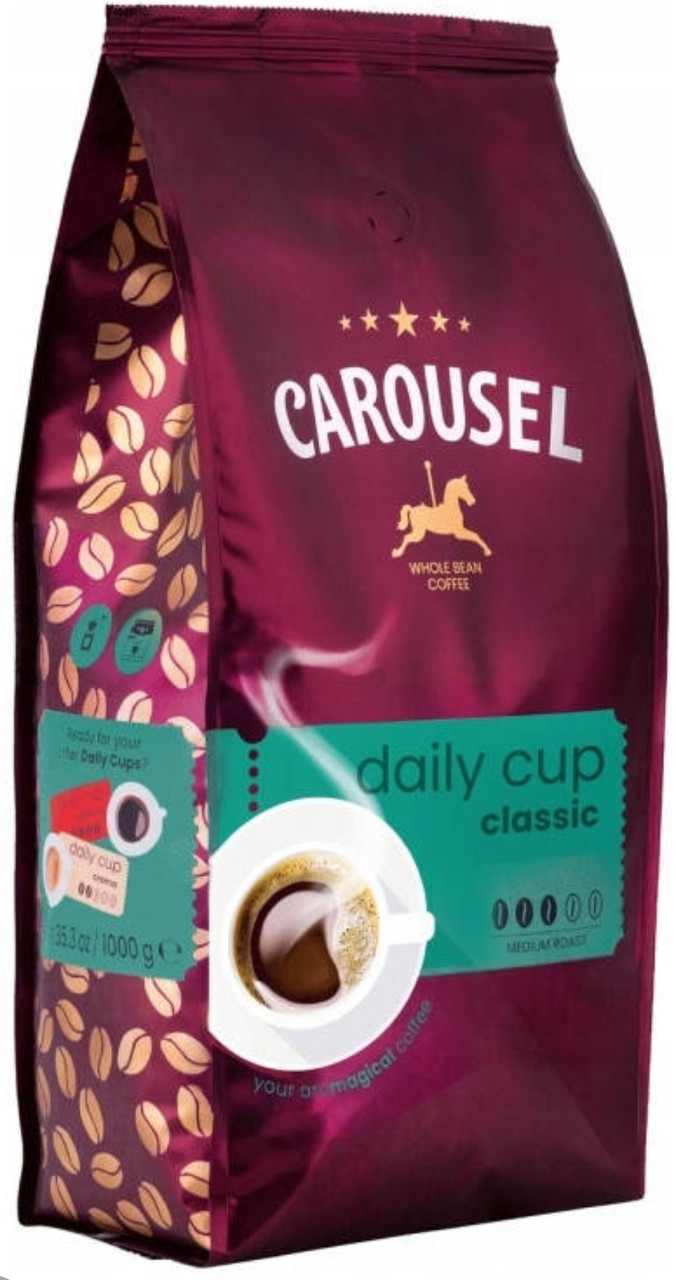Кава в зернах Carousel Daily Cup Classic 1000г
