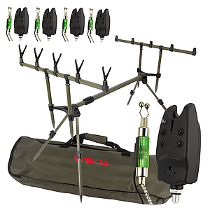 Род под з сигналізаторами і свінгерами набір на 5 комплект RSS7