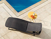 Шезлонг пластиковий Keter Pacific, коричневий, фото 4