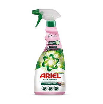 Спрей-плямовивідник для делікатних тканин Ariel White & Color Delicat, 750 мл (X-2209)