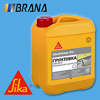 Грунтовка для мінеральних основ Sika® Primer-01+, 10 л, фото 1