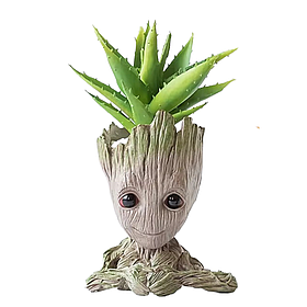 Горщик для квітів Грут 15 см: кашпо для сукулентів, канцелярії Декор Marvel