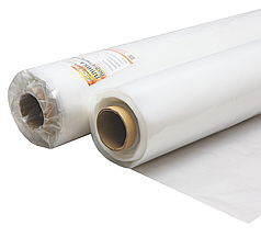 Плівка 100 мкм (3м*100 м.) біла плівка поліетиленова будівельна