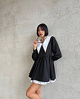 Класична сукня з білим коміром, фото 7