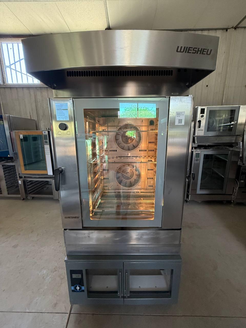 Пекарська станція Wiesheu, Пароконвект Wiesheu Euromat B8E216600, Розстійка Wiesheu Euromat B8E216600, б/у