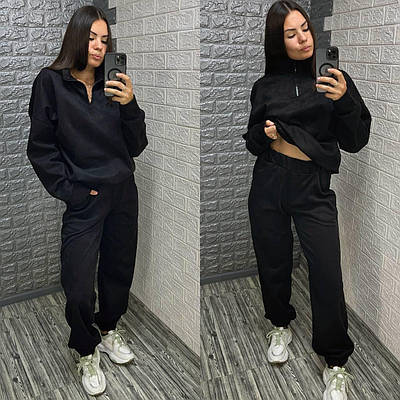 Стильний замшевий костюм кофта і  і штани