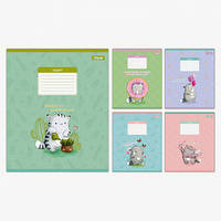 Зошит шкільний 1Вересня 18 аркушів клітинка Meow Cat (25)