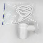 Сифон бойлера CL6 Boiler Series 32мм кутовий білий+ 1м труба (7мм) біла, фото 3