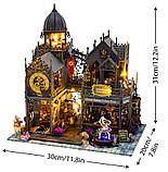 Румбокс конструктор DIY House Magic Castle Чарівний замок 24,5 х19, 9х21, 7 см, фото 8