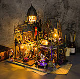 Румбокс конструктор DIY House Magic Castle Чарівний замок 24,5 х19, 9х21, 7 см, фото 10