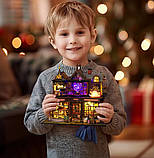 Румбокс конструктор DIY Magic Treasure House Чарівний будиночок зі скарбами 23,5x18x22 см, фото 4