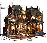 Румбокс конструктор DIY House Замок чарівника 25x20x22 см, фото 4