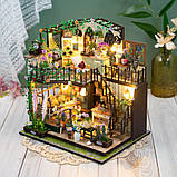 Румбокс конструктор DIY Darcy Flower House Будинок у квітах 22 x 17 x 24см, фото 7