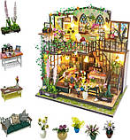 Румбокс конструктор DIY Darcy Flower House Будинок у квітах 22 x 17 x 24см, фото 10
