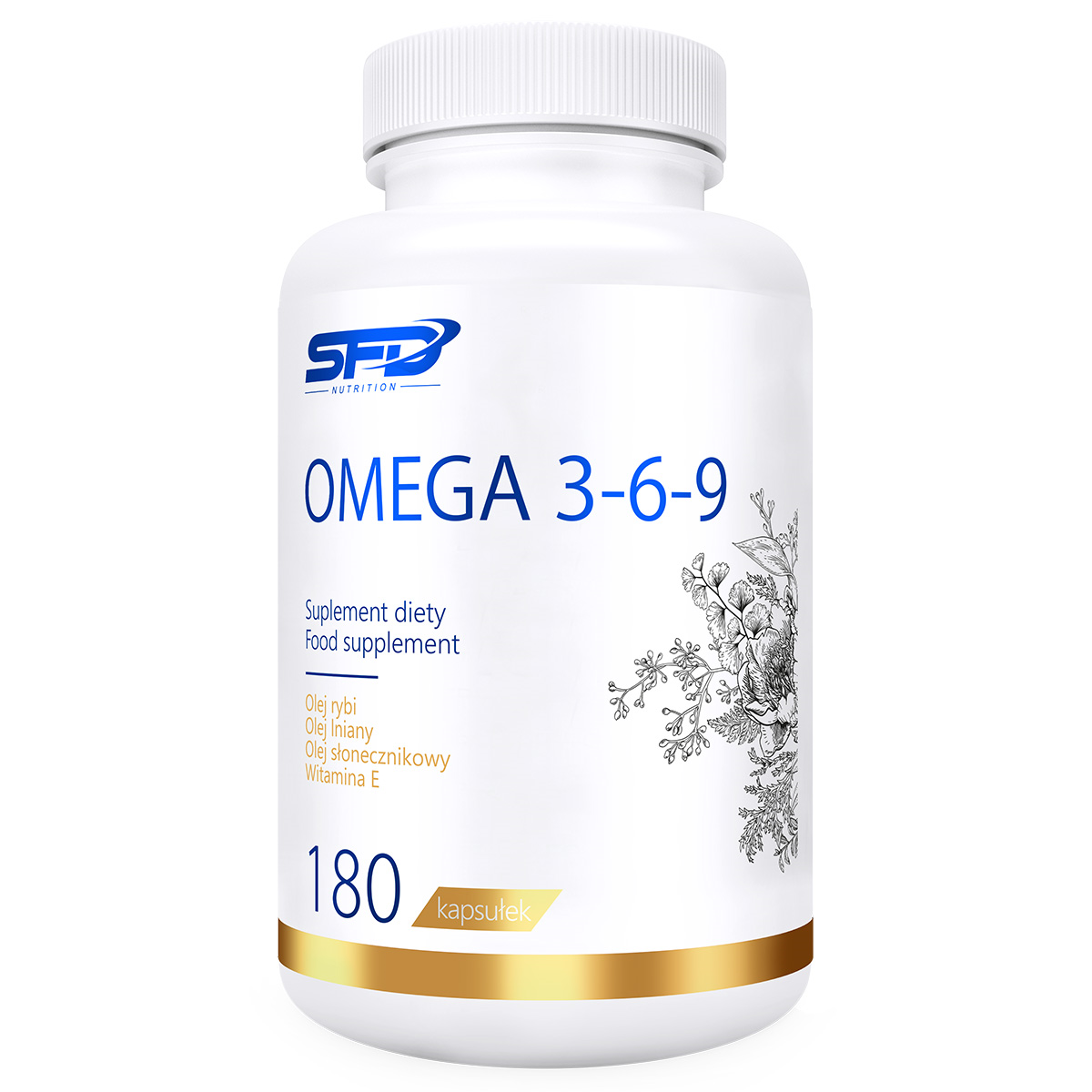 Жирні кислоти Омега-3-6-9 SFD Nutrition Omega-3-6-9 180 капс.