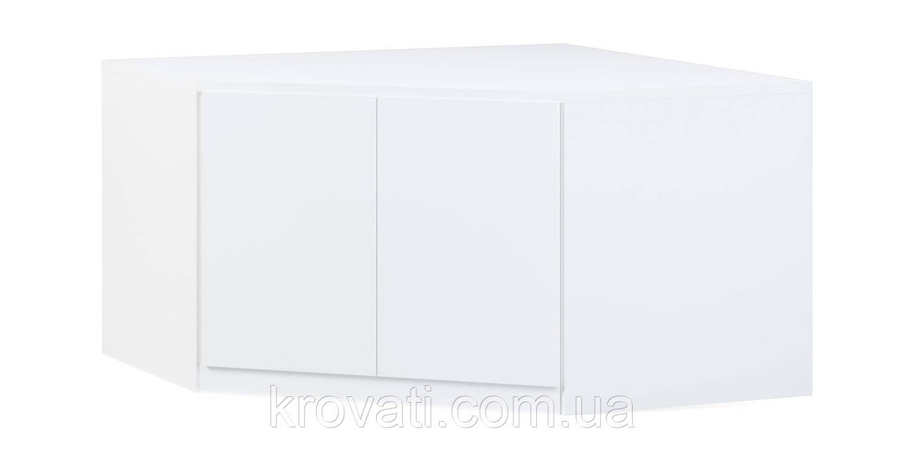 Надставка до шафи кутової 4Д Бруклін, Мебель Сервис, Білий