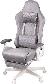 Геймерське крісло АКЛАС Харлі R OT-R299H сіре: зручне ігрове крісло для геймерів та IT-фахівців.
