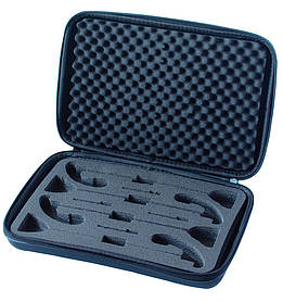 Кейс для свінгерів EVA напівтвердий 22x32x5 см – захист від ударів, вологи, пилу для 4 шт.