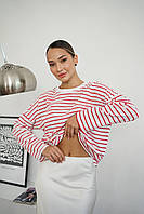 Жіноча бавовняна тільняшка, фото 3