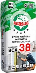 Клей для пінопласту армуючий Anserglob BCX-38, 25кг