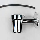 Сифон бойлера CL7 Boiler Series 32мм кутовий білий+ 1м труба (8мм)  хром, фото 3