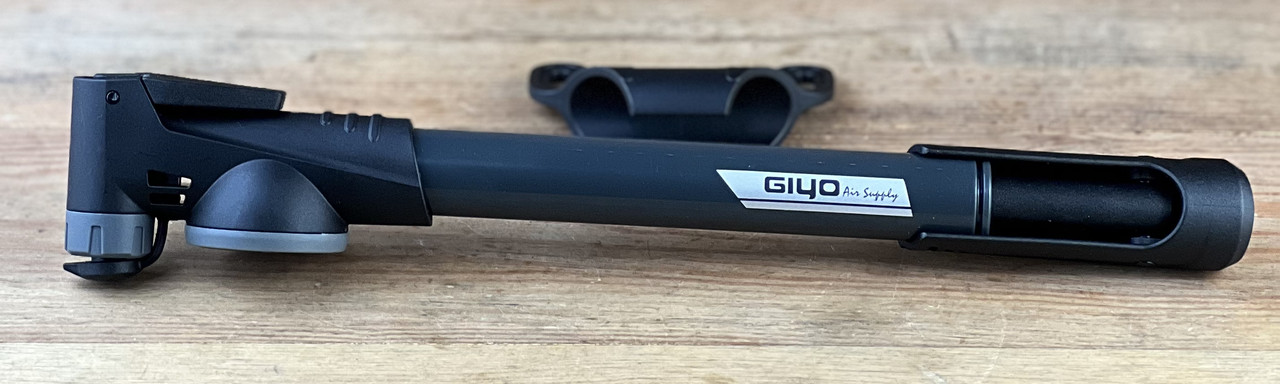 Насос для велосипеда велонасос компактний Giyo GP-991 пластиковий, фото 1