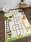 Килимок прямокутний у дитячу кімнату Chilai Home Зоокласики
