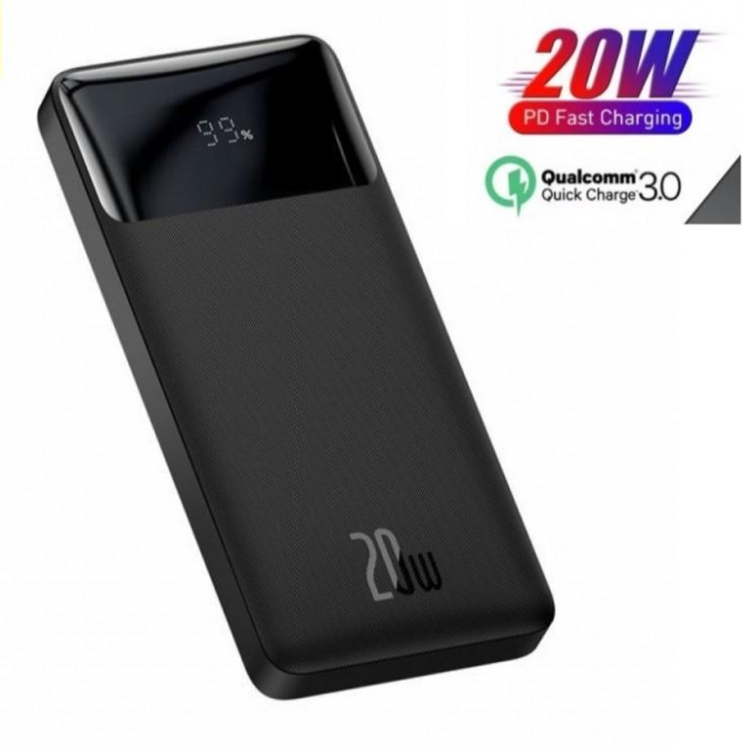 Павербанк Baseus Bipow 10000 mAh 15W Black (PPDML-I01), фото 1