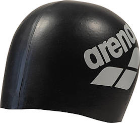 Шапка для плавання Arena BIG LOGO CAP чорний Унісекс One Size