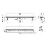 Трап лінійний Kroner KRP Eifel M80 Muster, фото 2