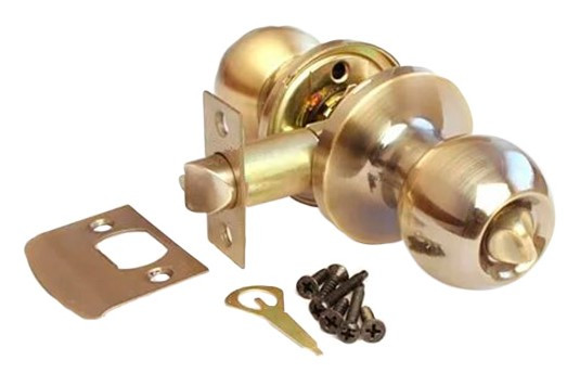 Дверна ручка кноб KEDR NEW D672BK AB, бронза (Китай)