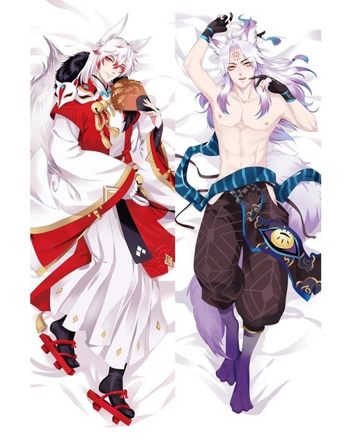 Дакімакура 150 х 50 см Youko Onmyoji Подушка з наволочкою обнімашка двухстороння, фото 1