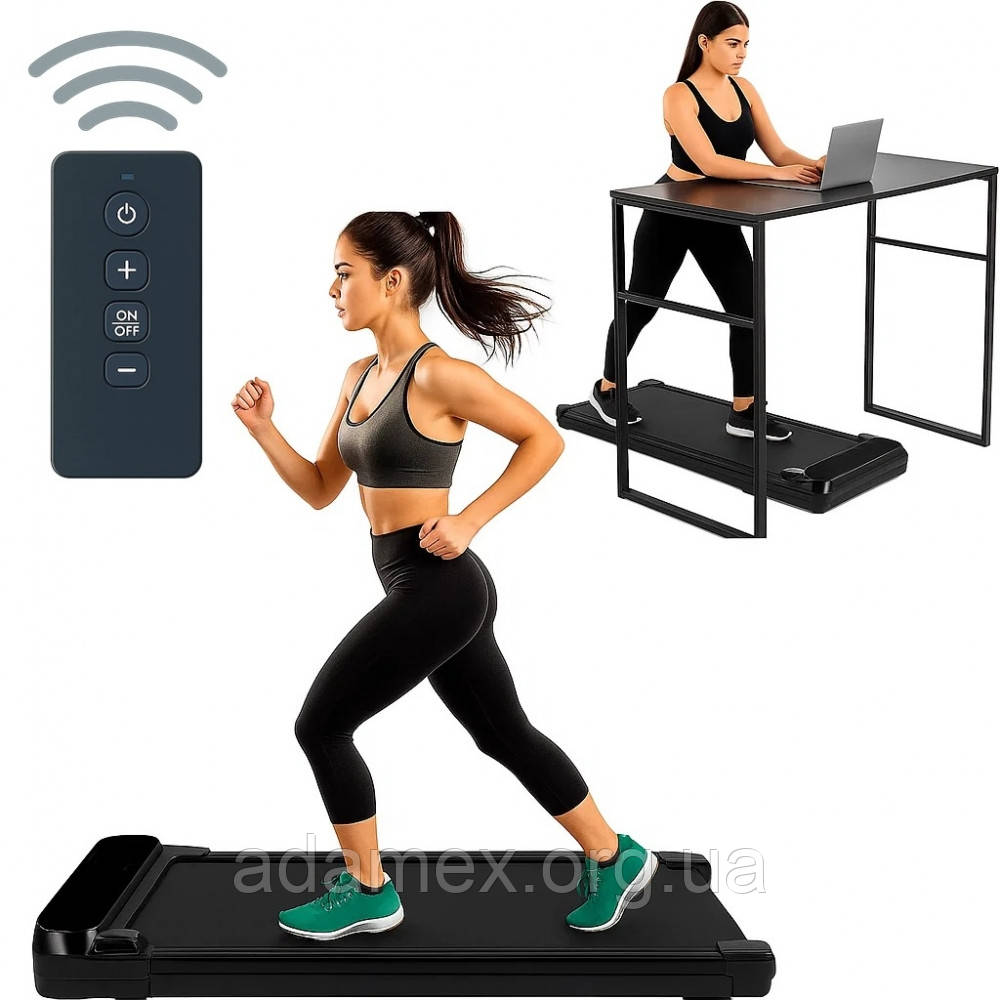 БІгова доріжка до 120 кг.з амортизацією,тиха, компактна Treadmill XM-U1